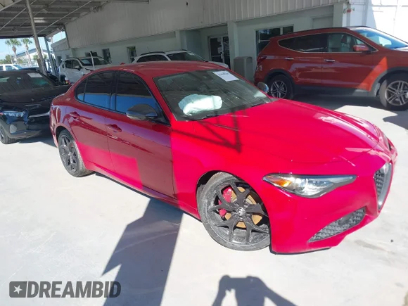 ✅ 2019 Alfa Romeo Giulia Sport • VIN: ZARFAMAN5K7622778 • Lot: 43430344. Wystawiony na IAAI z przebiegiem 48 206 mil. Bezpłatny archiwum sprzedaży aukcyjnych z USA i szczegółowy raport historii pojazdu na DreamBid. Zdjęcie 1.
