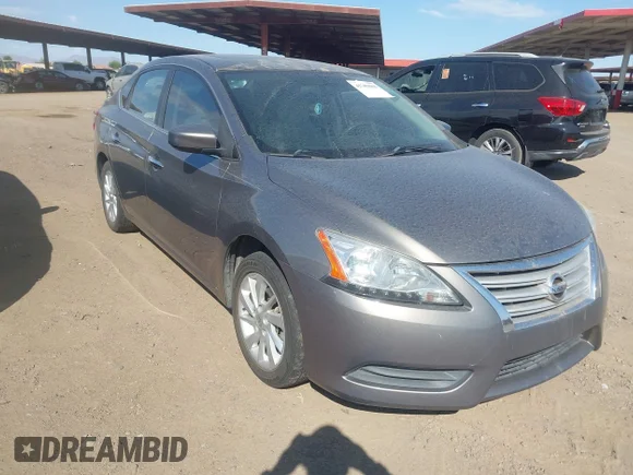 ✅ 2015 Nissan Sentra SV • VIN: 3N1AB7AP5FY371627 • Лот: 45389006. Опубликован ранее на IAAI с пробегом 120 658 миль. Бесплатный доступ к архиву аукционных продаж из США и подробный отчёт об истории автомобиля на DreamBid. Изображение 1.