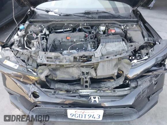 ✅ 2023 Honda Civic Sport • VIN: 2HGFE2F5XPH550758 • Lot: 44586473. Listed on IAAI with 36,556 mi. Free auction sales archive from the USA and detailed vehicle history report at DreamBid. Image 6.