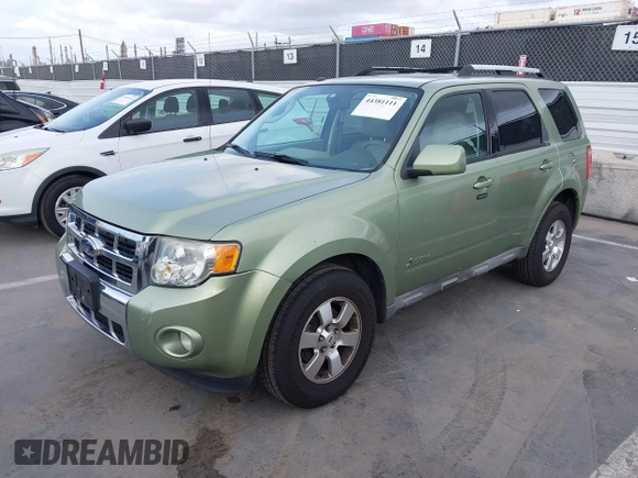 ✅ 2009 Ford Escape Hybrid • VIN: 1FMCU59379KB28258 • Лот: 44381111. Опубликован ранее на IAAI с пробегом 107 120 миль. Бесплатный доступ к архиву аукционных продаж из США и подробный отчёт об истории автомобиля на DreamBid. Изображение 2.