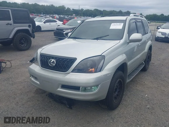 ✅ 2004 Lexus GX 470 • VIN: JTJBT20X340038690 • Лот: 43029301. Опубліковано раніше на IAAI з пробігом 258 250 миль. Безкоштовний доступ до архіву аукціонних продажів зі США та докладний звіт про історію автомобіля на DreamBid. Зображення 2.