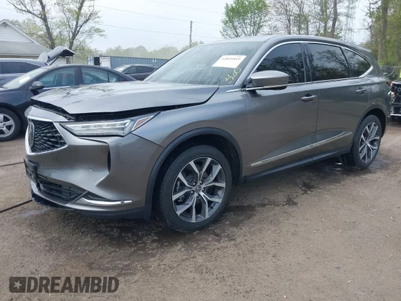✅ 2022 Acura MDX Technology • VIN: 5J8YE1H42NL011669 • Lot: 44851819. Wystawiony na IAAI z przebiegiem 45 307 mil. Bezpłatny archiwum sprzedaży aukcyjnych z USA i szczegółowy raport historii pojazdu na DreamBid. Zdjęcie 2.