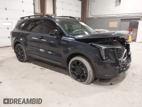 ✅ 2025 Kia Sorento X-Line SX • VIN: 5XYRKDJF4SG354516 • Lot: 44126831. Wystawiony na IAAI z przebiegiem 49 524 mil. Bezpłatny archiwum sprzedaży aukcyjnych z USA i szczegółowy raport historii pojazdu na DreamBid. Zdjęcie 1.