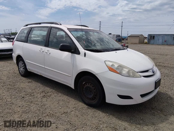 ✅ 2008 Toyota Sienna LE • VIN: 5TDZK23C18S151652 • Lot: 45104668. Listed on IAAI with 248,416 mi. Free auction sales archive from the USA and detailed vehicle history report at DreamBid. Image 1.
