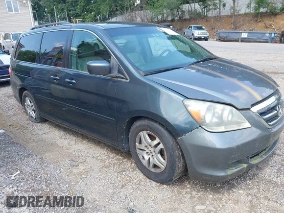 ✅ 2006 Honda Odyssey EX-L • VIN: 5FNRL38736B006032 • Лот: 45507663. Опубліковано раніше на IAAI з пробігом 249 710 миль. Безкоштовний доступ до архіву аукціонних продажів зі США та докладний звіт про історію автомобіля на DreamBid. Зображення 1.
