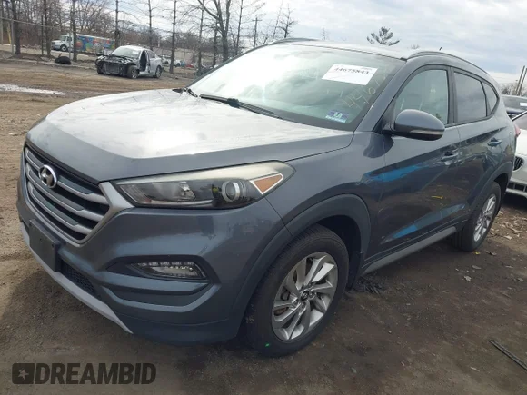 ✅ 2017 Hyundai Tucson Sport • VIN: KM8J3CA23HU341180 • Lot: 44675843. Wystawiony na IAAI z przebiegiem 140 071 mil. Bezpłatny archiwum sprzedaży aukcyjnych z USA i szczegółowy raport historii pojazdu na DreamBid. Zdjęcie 2.