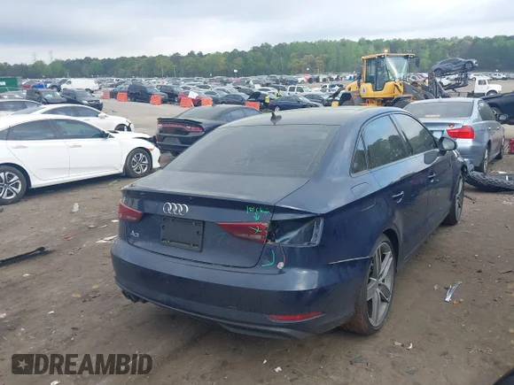 ✅ 2020 Audi A3 Premium Plus • VIN: WAUCUGFF5LA003574 • Lot: 41946616. Listed on IAAI with 110,000 mi. Free auction sales archive from the USA and detailed vehicle history report at DreamBid. Image 4.