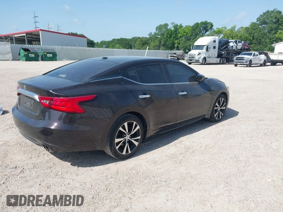 ✅ 2016 Nissan Maxima Platinum • VIN: 1N4AA6AP7GC375057 • Lot: 42243081. Wystawiony na IAAI z przebiegiem 175 379 mil. Bezpłatny archiwum sprzedaży aukcyjnych z USA i szczegółowy raport historii pojazdu na DreamBid. Zdjęcie 4.