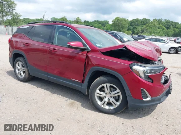 ✅ 2019 GMC Terrain SLE • VIN: 3GKALTEVXKL314900 • Лот: 45352092. Опубліковано раніше на IAAI з пробігом 76 929 миль. Безкоштовний доступ до архіву аукціонних продажів зі США та докладний звіт про історію автомобіля на DreamBid. Зображення 1.