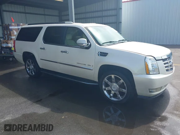✅ 2008 Cadillac Escalade ESV • VIN: 1GYFK66858R235970 • Lot: 42266188. Listed on IAAI with 240,706 mi. Free auction sales archive from the USA and detailed vehicle history report at DreamBid. Image 1.