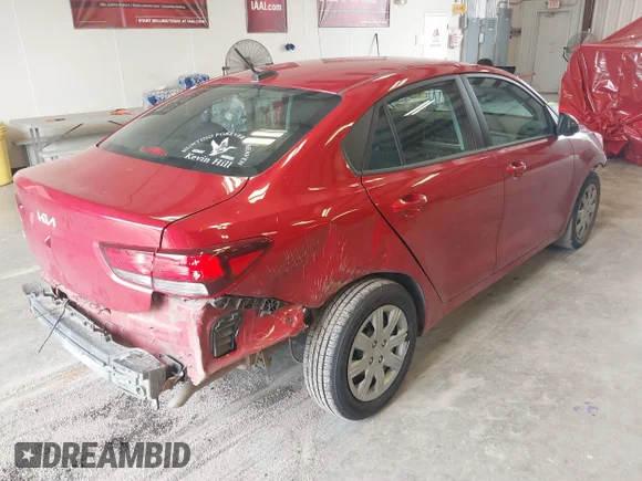 ✅ 2022 Kia Rio LX • VIN: 3KPA24AD2NE443062 • Lot: 45124958. Wystawiony na IAAI z przebiegiem 72 011 mil. Bezpłatny archiwum sprzedaży aukcyjnych z USA i szczegółowy raport historii pojazdu na DreamBid. Zdjęcie 4.