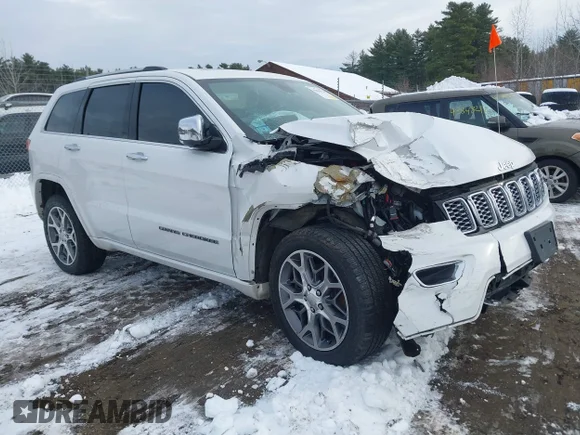 ✅ 2021 Jeep Grand Cherokee High Altitude • VIN: 1C4RJFCT1MC564628 • Лот: 43830324. Опубликован ранее на IAAI с пробегом Не указан. Бесплатный доступ к архиву аукционных продаж из США и подробный отчёт об истории автомобиля на DreamBid. Изображение 1.