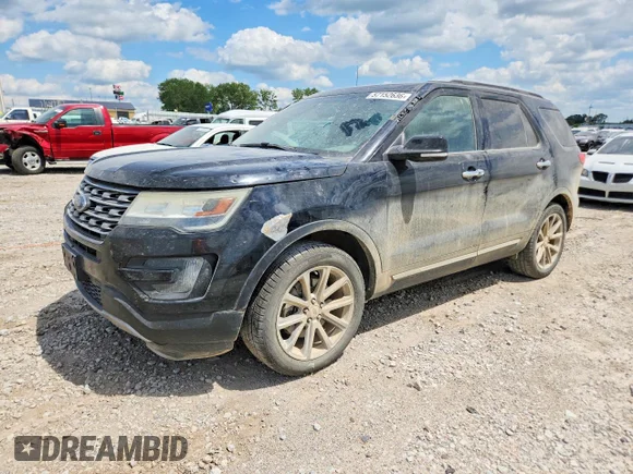 ✅ 2016 Ford Explorer Limited • VIN: 1FM5K8F84GGA46567 • Lot: 57152636. Wystawiony na Copart z przebiegiem 186 979 mil. Bezpłatny archiwum sprzedaży aukcyjnych z USA i szczegółowy raport historii pojazdu na DreamBid. Zdjęcie 1.