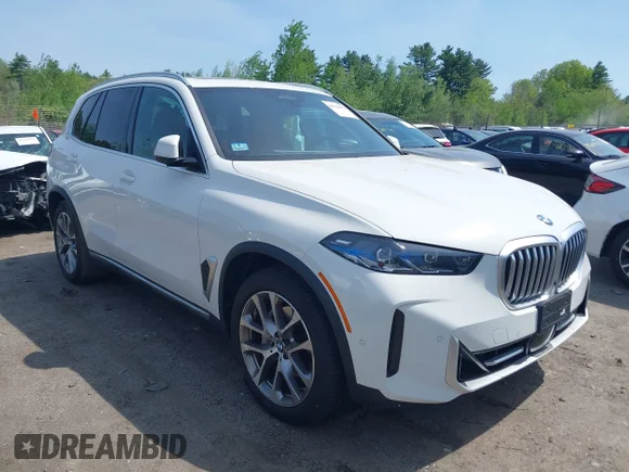 ✅ 2024 BMW X5 xDrive40i • VIN: 5UX23EU07R9S62564 • Lot: 45129054. Listed on IAAI with Not provided. Free auction sales archive from the USA and detailed vehicle history report at DreamBid. Image 1.