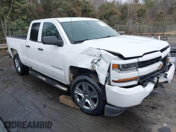 ✅ 2017 Chevrolet Silverado 1500 Custom • VIN: 1GCRCPEH7HZ110251 • Lot: 44080654. Listed on IAAI with 215,899 mi. Free auction sales archive from the USA and detailed vehicle history report at DreamBid. Image 1.