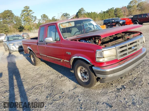 ✅ 1995 Ford F-150 • VIN: 1FTEX15N7SKA28381 • Lot: 44603577. Listed on IAAI with Not provided. Free auction sales archive from the USA and detailed vehicle history report at DreamBid. Image 1.