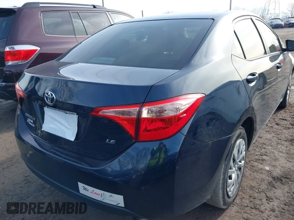 ✅ 2019 Toyota Corolla LE • VIN: 2T1BURHE5KC149577 • Lot: 44004880. Wystawiony na IAAI z przebiegiem 127 191 mil. Bezpłatny archiwum sprzedaży aukcyjnych z USA i szczegółowy raport historii pojazdu na DreamBid. Zdjęcie 4.