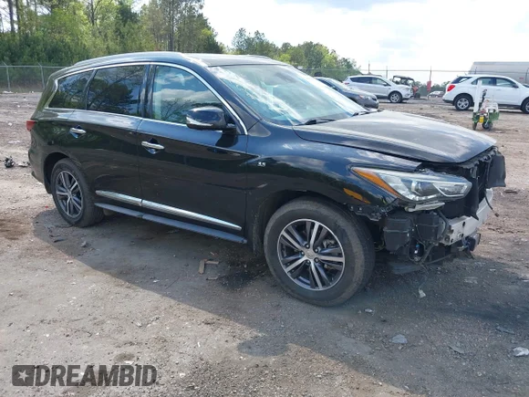 ✅ 2019 Infiniti QX60 Pure • VIN: 5N1DL0MN2KC552756 • Лот: 44684001. Опубликован ранее на IAAI с пробегом 151 571 миль. Бесплатный доступ к архиву аукционных продаж из США и подробный отчёт об истории автомобиля на DreamBid. Изображение 1.
