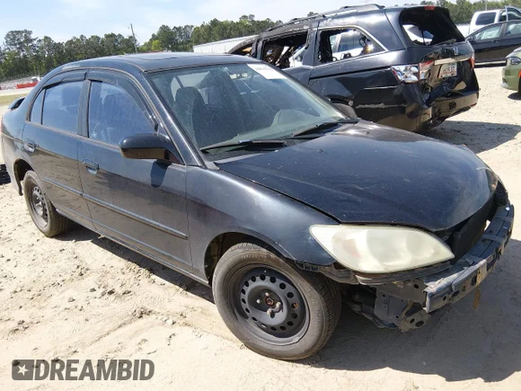 ✅ 2004 Honda Civic EX • VIN: 2HGES26734H622045 • Лот: 44810798. Опубликован ранее на IAAI с пробегом 252 621 миль. Бесплатный доступ к архиву аукционных продаж из США и подробный отчёт об истории автомобиля на DreamBid. Изображение 1.