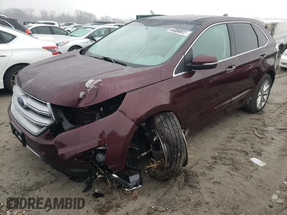 ✅ 2018 Ford Edge Titanium • VIN: 2FMPK3K89JBC37370 • Лот: 68334022. Опубліковано раніше на Copart з пробігом 30 116 миль. Безкоштовний доступ до архіву аукціонних продажів зі США та докладний звіт про історію автомобіля на DreamBid. Зображення 1.