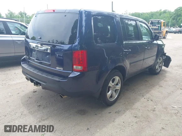 ✅ 2013 Honda Pilot EX-L • VIN: 5FNYF4H59DB079247 • Лот: 45205995. Опубліковано раніше на IAAI з пробігом 243 478 миль. Безкоштовний доступ до архіву аукціонних продажів зі США та докладний звіт про історію автомобіля на DreamBid. Зображення 4.