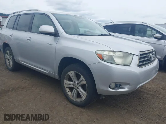 ✅ 2008 Toyota Highlander Sport • VIN: JTEES43A482035681 • Lot: 45201373. Listed on IAAI with 316,787 mi. Free auction sales archive from the USA and detailed vehicle history report at DreamBid. Image 1.