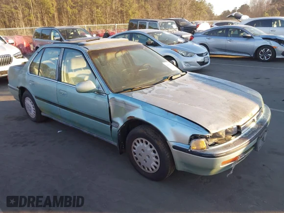 ✅ 1992 Honda Accord • VIN: 1HGCB7657NA043594 • Lot: 44052366. Wystawiony na IAAI z przebiegiem 157 043 mil. Bezpłatny archiwum sprzedaży aukcyjnych z USA i szczegółowy raport historii pojazdu na DreamBid. Zdjęcie 1.
