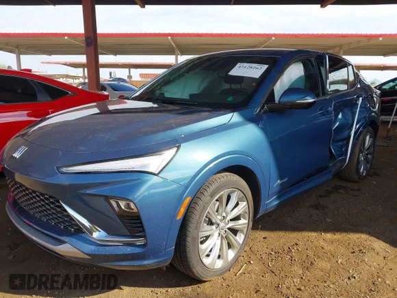 ✅ 2024 Buick Envista Avenir • VIN: KL47LCE23RB173458 • Лот: 43128262. Опубліковано раніше на IAAI з пробігом 2 072 миль. Безкоштовний доступ до архіву аукціонних продажів зі США та докладний звіт про історію автомобіля на DreamBid. Зображення 2.