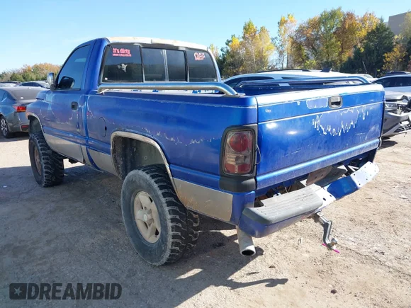 ✅ 1997 Dodge 1500 • VIN: 1B7HF16Y3VJ600131 • Lot: 43614572. Wystawiony na IAAI z przebiegiem 178 260 mil. Bezpłatny archiwum sprzedaży aukcyjnych z USA i szczegółowy raport historii pojazdu na DreamBid. Zdjęcie 3.