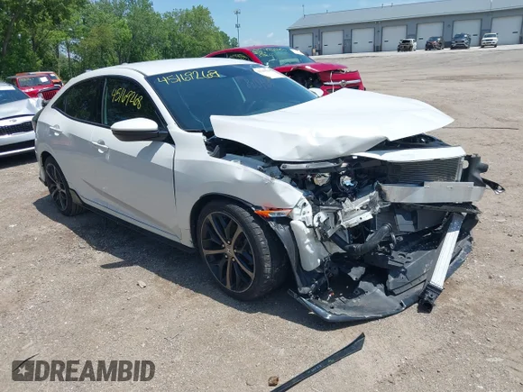 ✅ 2021 Honda Civic Sport • VIN: SHHFK7H41MU228048 • Лот: 45169268. Опубликован ранее на IAAI с пробегом 79 007 миль. Бесплатный доступ к архиву аукционных продаж из США и подробный отчёт об истории автомобиля на DreamBid. Изображение 1.