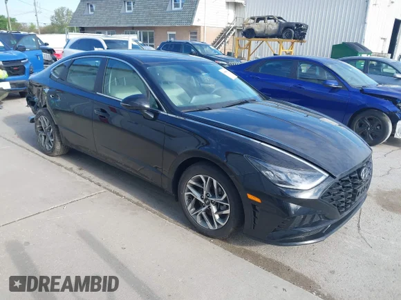 ✅ 2023 Hyundai Sonata SEL • VIN: KMHL64JA7PA267971 • Lot: 44989650. Wystawiony na IAAI z przebiegiem 53 809 mil. Bezpłatny archiwum sprzedaży aukcyjnych z USA i szczegółowy raport historii pojazdu na DreamBid. Zdjęcie 1.