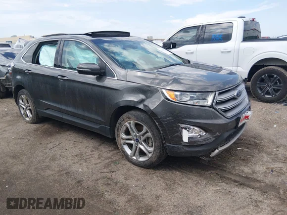 ✅ 2018 Ford Edge Titanium • VIN: 2FMPK4K83JBC07464 • Лот: 45197974. Опубліковано раніше на IAAI з пробігом 129 474 миль. Безкоштовний доступ до архіву аукціонних продажів зі США та докладний звіт про історію автомобіля на DreamBid. Зображення 1.