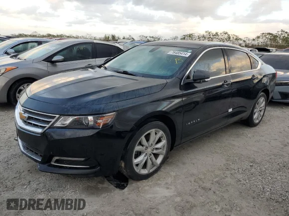 ✅ 2020 Chevrolet Impala LT • VIN: 1G11Z5S35LU101197 • Лот: 76485414. Опубліковано раніше на Copart з пробігом 52 780 миль. Безкоштовний доступ до архіву аукціонних продажів зі США та докладний звіт про історію автомобіля на DreamBid. Зображення 1.