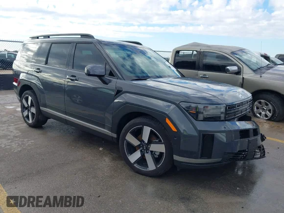 ✅ 2025 Hyundai Santa Fe Limited • VIN: 5NMP44GL2SH141620 • Lot: 43781189. Listed on IAAI with 5,375 mi. Free auction sales archive from the USA and detailed vehicle history report at DreamBid. Image 1.