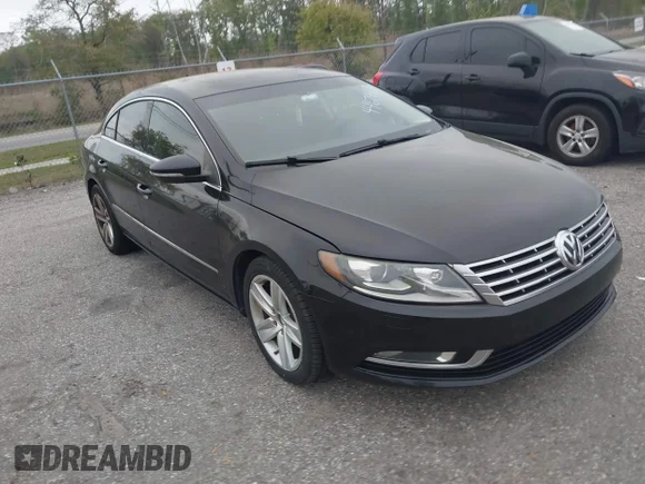 ✅ 2013 Volkswagen CC R-Line • VIN: WVWBN7AN4DE555085 • Lot: 44674119. Wystawiony na IAAI z przebiegiem 105 027 mil. Bezpłatny archiwum sprzedaży aukcyjnych z USA i szczegółowy raport historii pojazdu na DreamBid. Zdjęcie 1.
