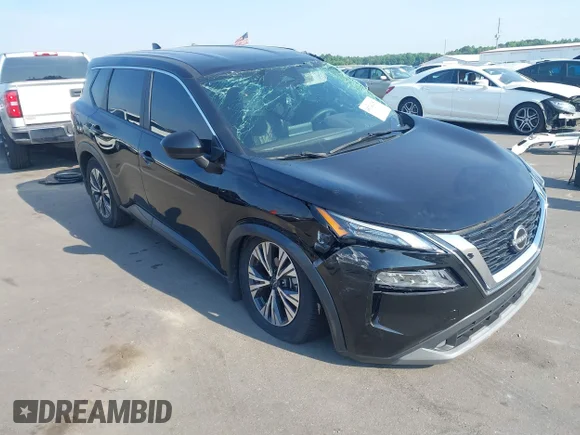 ✅ 2023 Nissan Rogue SV • VIN: 5N1BT3BA6PC812141 • Lot: 45324215. Wystawiony na IAAI z przebiegiem 44 775 mil. Bezpłatny archiwum sprzedaży aukcyjnych z USA i szczegółowy raport historii pojazdu na DreamBid. Zdjęcie 1.
