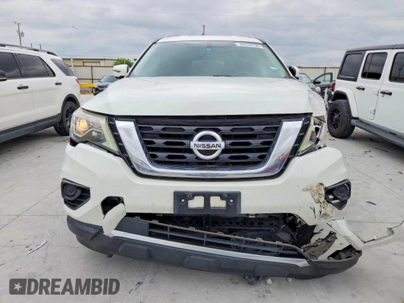 ✅ 2017 Nissan Pathfinder SV • VIN: 5N1DR2MN5HC909706 • Lot: 49659196. Wystawiony na Copart z przebiegiem 106 384 mil. Bezpłatny archiwum sprzedaży aukcyjnych z USA i szczegółowy raport historii pojazdu na DreamBid. Zdjęcie 5.