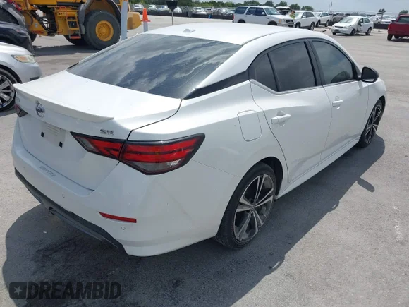 ✅ 2022 Nissan Sentra SR • VIN: 3N1AB8DV9NY308173 • Lot: 44855003. Wystawiony na IAAI z przebiegiem 82 779 mil. Bezpłatny archiwum sprzedaży aukcyjnych z USA i szczegółowy raport historii pojazdu na DreamBid. Zdjęcie 4.