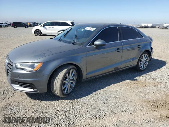 ✅ 2015 Audi A3 Premium • VIN: WAUACGFF1F1004736 • Lot: 66726705. Listed on Copart with 111,460 mi. Free auction sales archive from the USA and detailed vehicle history report at DreamBid. Image 1.