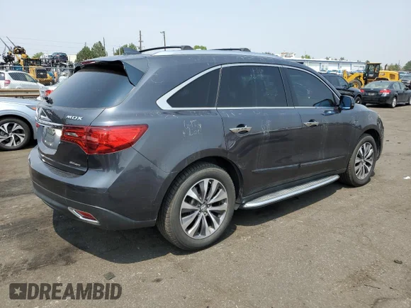 ✅ 2016 Acura MDX Technology • VIN: 5FRYD4H42GB057753 • Lot: 62950854. Wystawiony na Copart z przebiegiem 105 409 mil. Bezpłatny archiwum sprzedaży aukcyjnych z USA i szczegółowy raport historii pojazdu na DreamBid. Zdjęcie 3.