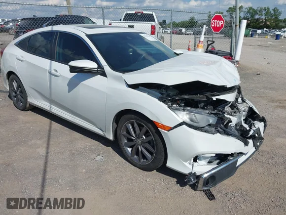 ✅ 2021 Honda Civic EX • VIN: 19XFC1F30ME003356 • Lot: 45405639. Listed on IAAI with 78,514 mi. Free auction sales archive from the USA and detailed vehicle history report at DreamBid. Image 1.
