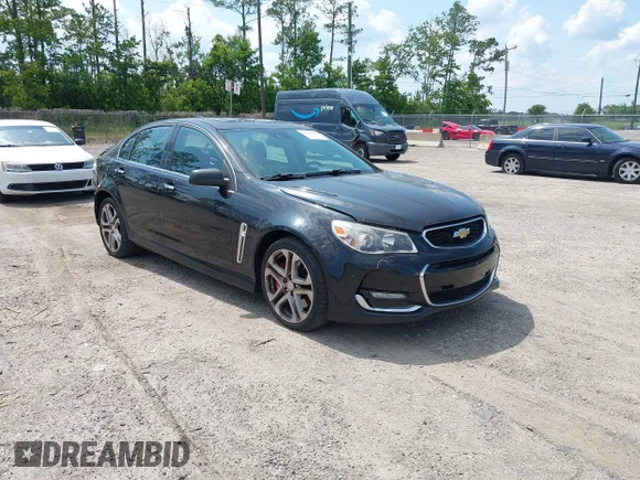 ✅ 2016 Chevrolet SS • VIN: 6G3F15RW3GL219879 • Lot: 42589118. Listed on IAAI with 42,602 mi. Free auction sales archive from the USA and detailed vehicle history report at DreamBid. Image 1.