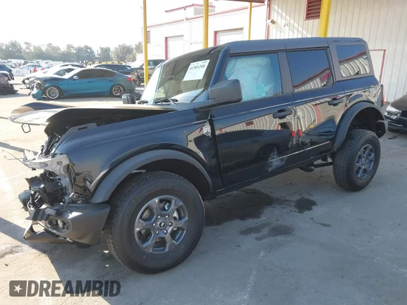 ✅ 2024 Ford Bronco Big Bend • VIN: 1FMDE7BH3RLB36676 • Лот: 41301248. Опубліковано раніше на IAAI з пробігом 182 миль. Безкоштовний доступ до архіву аукціонних продажів зі США та докладний звіт про історію автомобіля на DreamBid. Зображення 2.