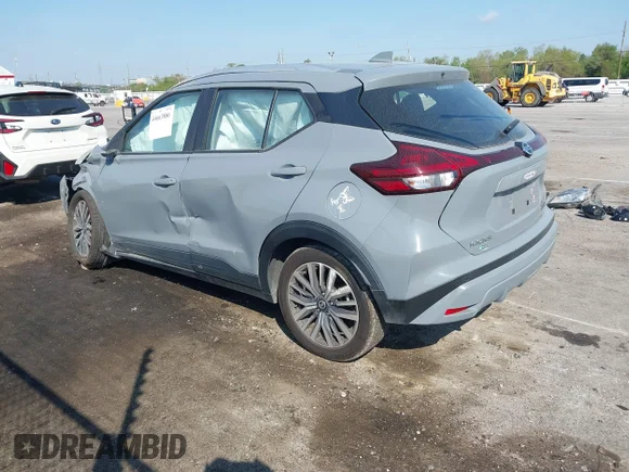 ✅ 2021 Nissan Kicks SV • VIN: 3N1CP5CV4ML467690 • Lot: 44663886. Listed on IAAI with 84,935 mi. Free auction sales archive from the USA and detailed vehicle history report at DreamBid. Image 3.