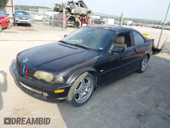 ✅ 2003 BMW 3 Series 330Ci • VIN: WBABN53463PH03717 • Лот: 43175396. Опубліковано раніше на IAAI з пробігом 189 106 миль. Безкоштовний доступ до архіву аукціонних продажів зі США та докладний звіт про історію автомобіля на DreamBid. Зображення 2.