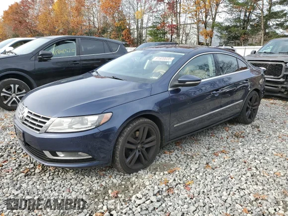 ✅ 2013 Volkswagen CC Lux • VIN: WVWRP7AN3DE556494 • Lot: 91600035. Listed on Copart with 165,395 mi. Free auction sales archive from the USA and detailed vehicle history report at DreamBid. Image 1.