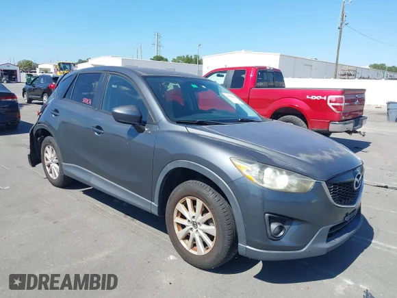 ✅ 2013 Mazda CX-5 Touring • VIN: JM3KE2CE5D0150096 • Lot: 45466808. Wystawiony na IAAI z przebiegiem 144 776 mil. Bezpłatny archiwum sprzedaży aukcyjnych z USA i szczegółowy raport historii pojazdu na DreamBid. Zdjęcie 1.