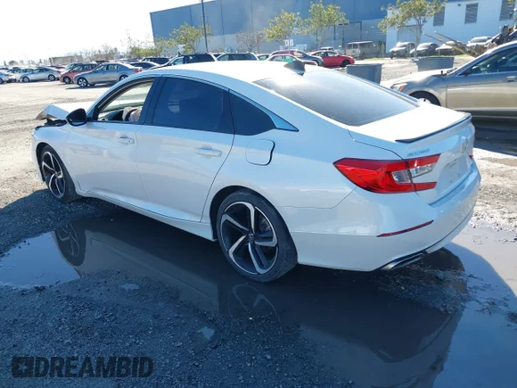 ✅ 2022 Honda Accord Sport SE • VIN: 1HGCV1F43NA062896 • Lot: 44126897. Wystawiony na IAAI z przebiegiem 91 884 mil. Bezpłatny archiwum sprzedaży aukcyjnych z USA i szczegółowy raport historii pojazdu na DreamBid. Zdjęcie 3.