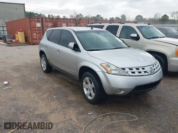 ✅ 2005 Nissan Murano SL • VIN: JN8AZ08T05W300798 • Lot: 44288758. Wystawiony na IAAI z przebiegiem 175 943 mil. Bezpłatny archiwum sprzedaży aukcyjnych z USA i szczegółowy raport historii pojazdu na DreamBid. Zdjęcie 1.