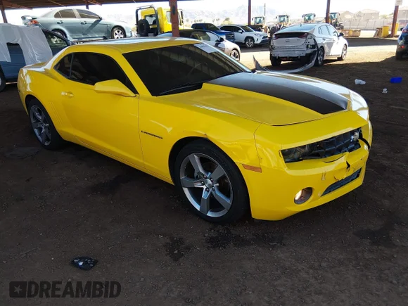 ✅ 2010 Chevrolet Camaro 2LT • VIN: 2G1FC1EV8A9157254 • Lot: 44696671. Listed on IAAI with 88,196 mi. Free auction sales archive from the USA and detailed vehicle history report at DreamBid. Image 1.